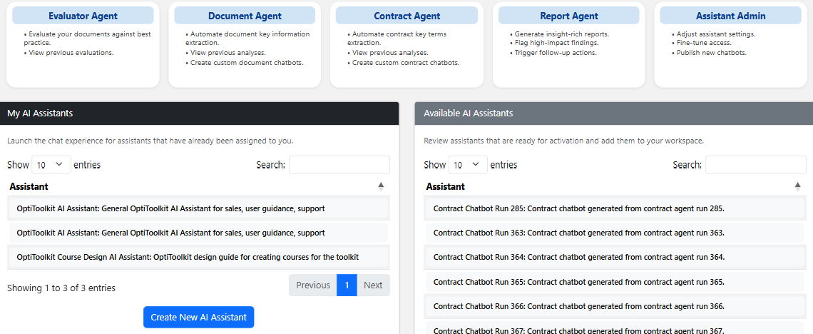 AI agent workspace